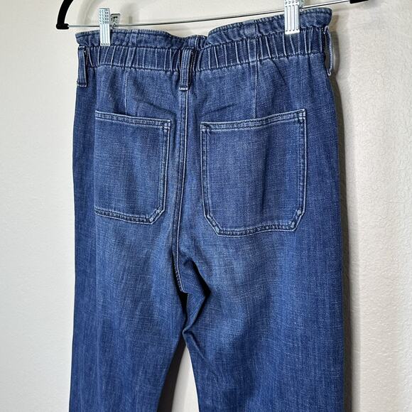 J.Crew Women’s Paper Bag Jean Blue Denim BX563 | Size 25 New - Picture 4 of 10